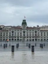 Municipio di treste su piazza unita